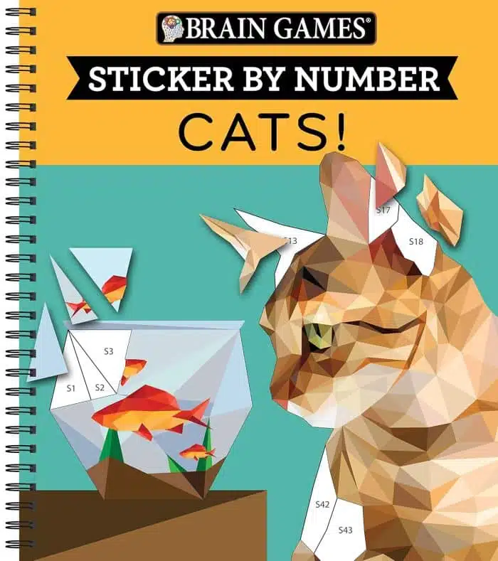 Sticker by Number: Cats! - Various