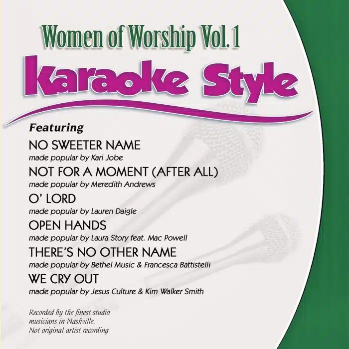 Karaoke Style: Women Of Worship Vol. 1 - Various Artists