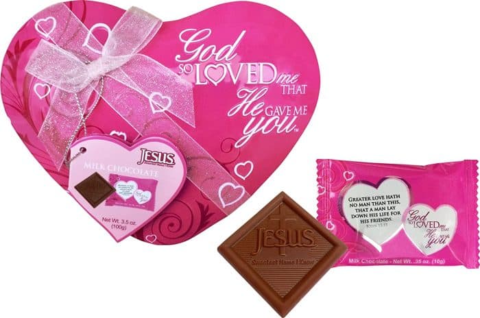 Scripture Candy: God So Loved Me That He Gave Me You Mother's Day Heart Tin