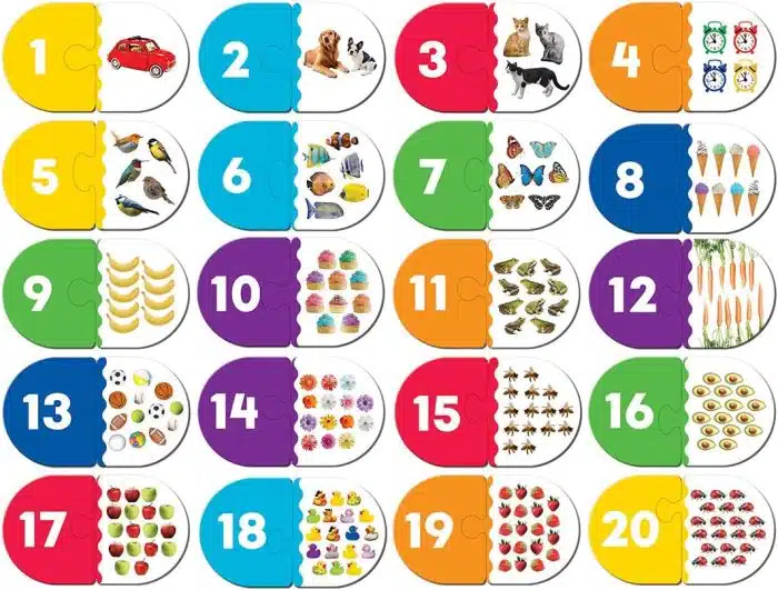 Numbers Matching Puzzle (40 PC) - Image 2