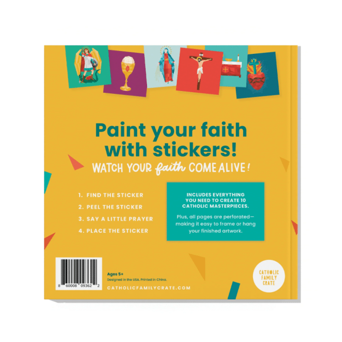Pray by Sticker: Paint-by-Number Sticker Book - Image 2