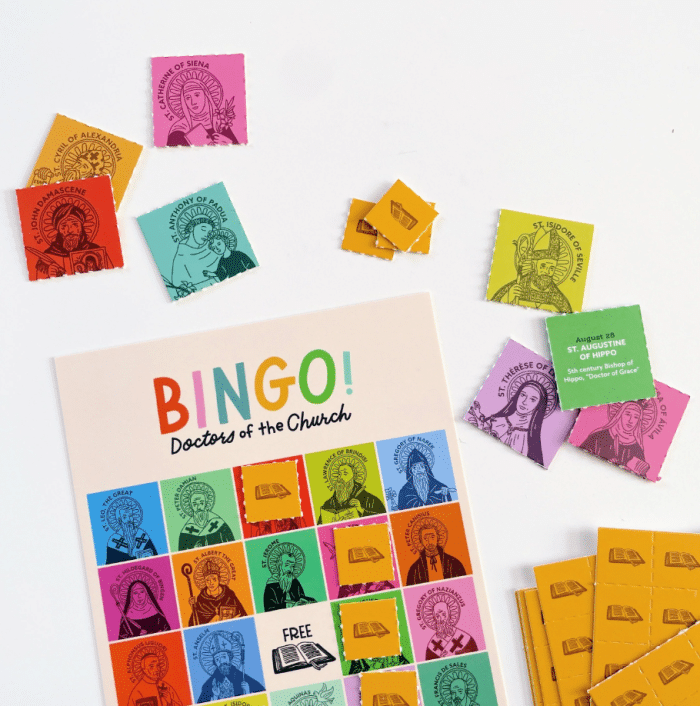 Doctors of the Church Bingo - Image 2